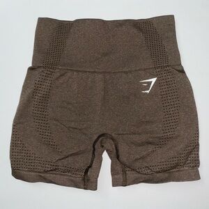 Gymshark Vita Seamless Shorts (Brown)